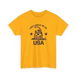 "Don’t Tread On Me USA" Unisex T-Shirt – Fierce Patriot Soccer Style