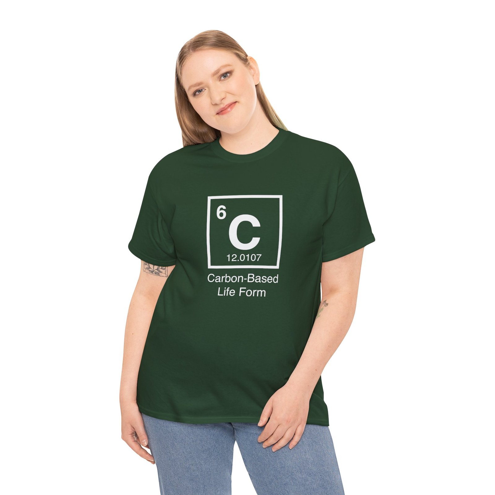 Carbon Based Life Form Unisex T-Shirt – Science, Simplified - Image 6