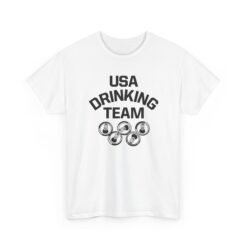 "USA Drinking Team" Unisex T-Shirt – Cheers to the Red, White & Brew