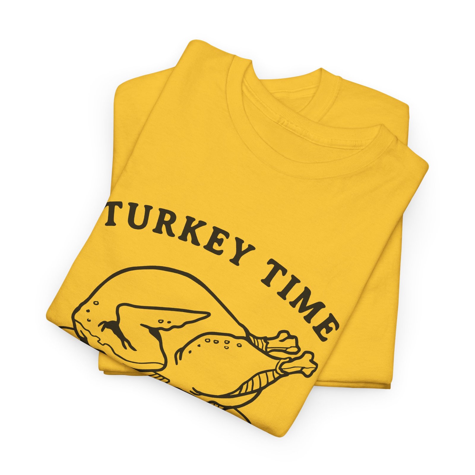 "Turkey Time" Unisex T-Shirt – Feast Mode Activated - Image 3