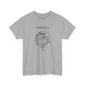 ’Merica Bald Eagle - Unisex T-Shirt – Bold, Free, and Proud