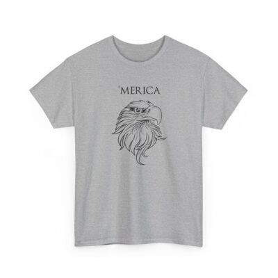 ’Merica Bald Eagle - Unisex T-Shirt – Bold, Free, and Proud