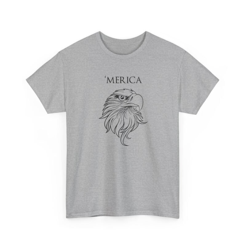 ’Merica Bald Eagle - Unisex T-Shirt – Bold, Free, and Proud