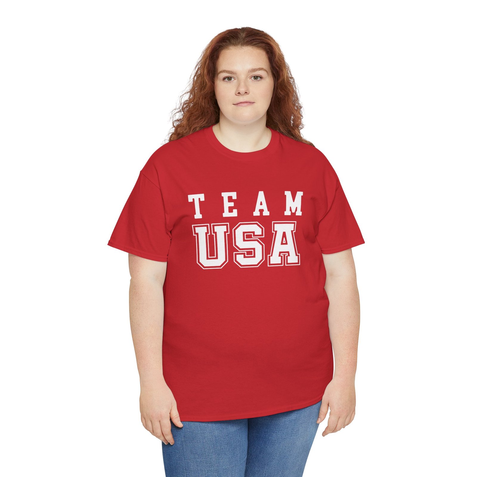 "Team USA" Unisex T-Shirt – United in Red, White & Blue - Image 9