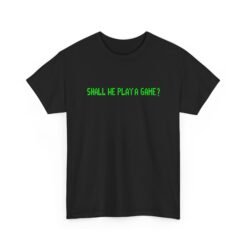 "Shall We Play a Game?" Unisex T-Shirt – WarGames Classic Edition