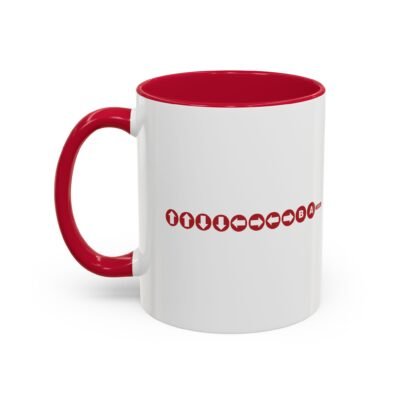 ☕ Contra Code Color Accent Mug – Power Up Your Morning