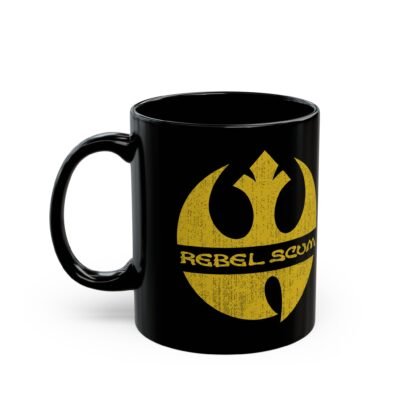 ⚔️ Rebel Scum Black Mug – Wu-Tang Style, Galactic Attitude