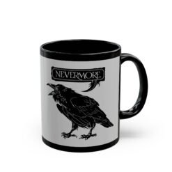 ☕ Nevermore Black Mug – Sip with a Touch of the Macabre