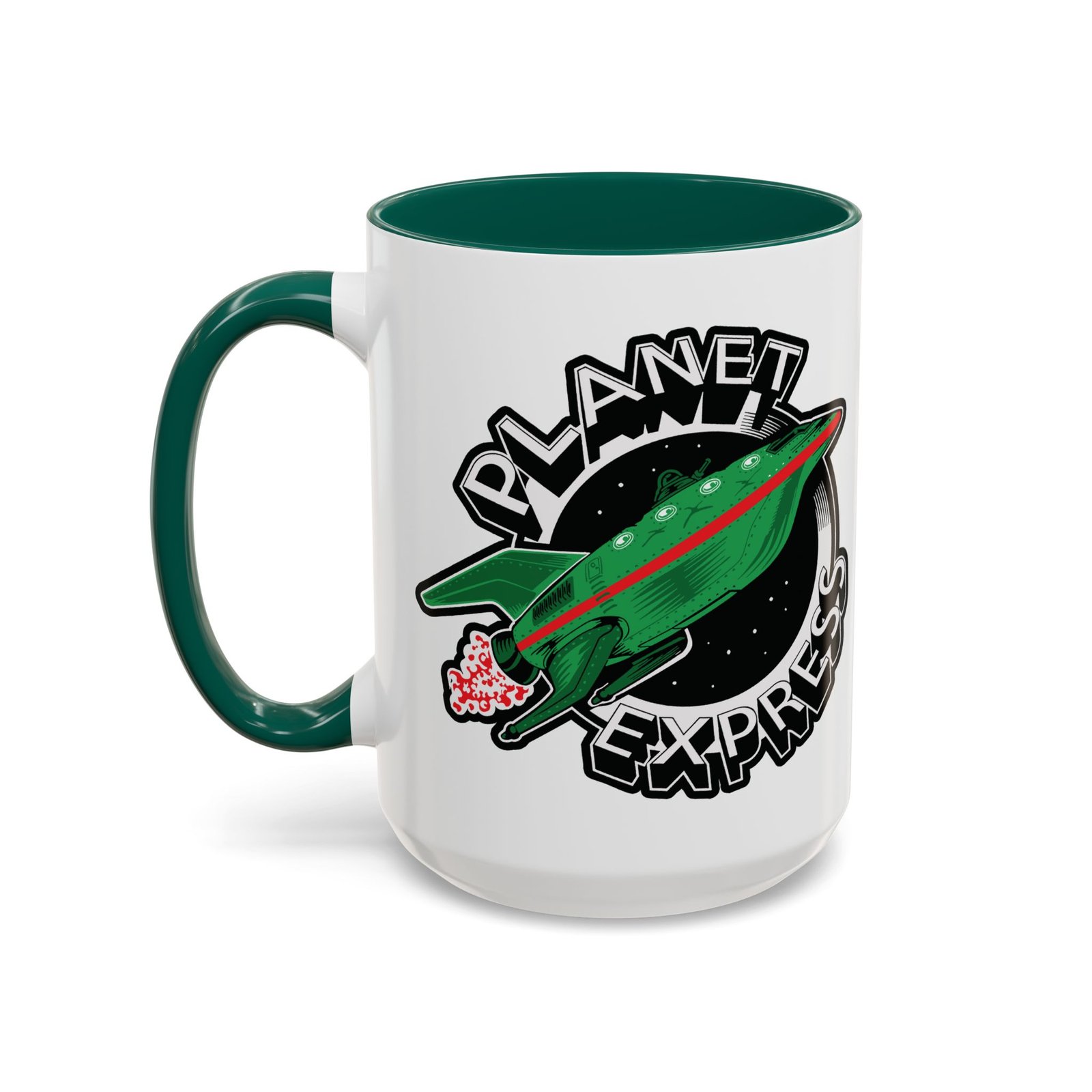 ☕ Planet Express Color Accent Mug – Fuel Your Day, 31st Century Style - Image 14