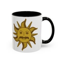 Alternative view of 🌞 King Arthur’s Sun Emblem Mug – Sip Like a Silly Noble
