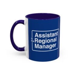 📛☕ Assistant to the Regional Manager Accent Mug – Sip Like It’s a Corporate Power Move