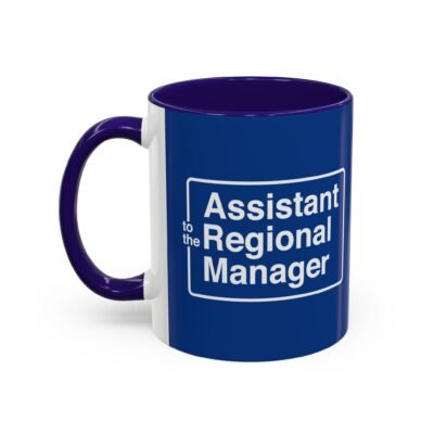 📛☕ Assistant to the Regional Manager Accent Mug – Sip Like It’s a Corporate Power Move