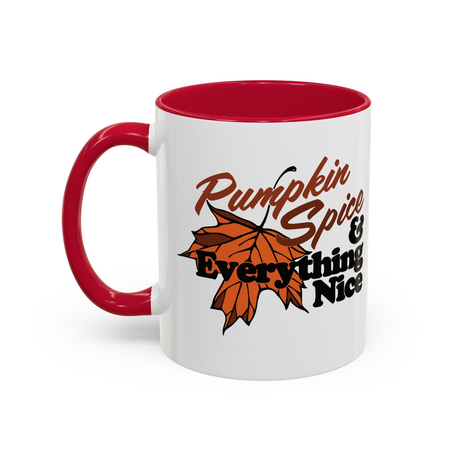 🎃☕ Pumpkin Spice & Everything Nice Accent Mug – Sip into Autumn - Image 10