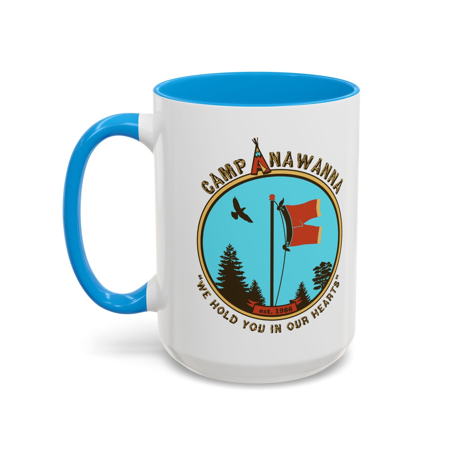 ☕🏕️🩲 Camp Anawanna Color Accent Mug – We Hold You in Our Hearts (and Hands) - Image 34