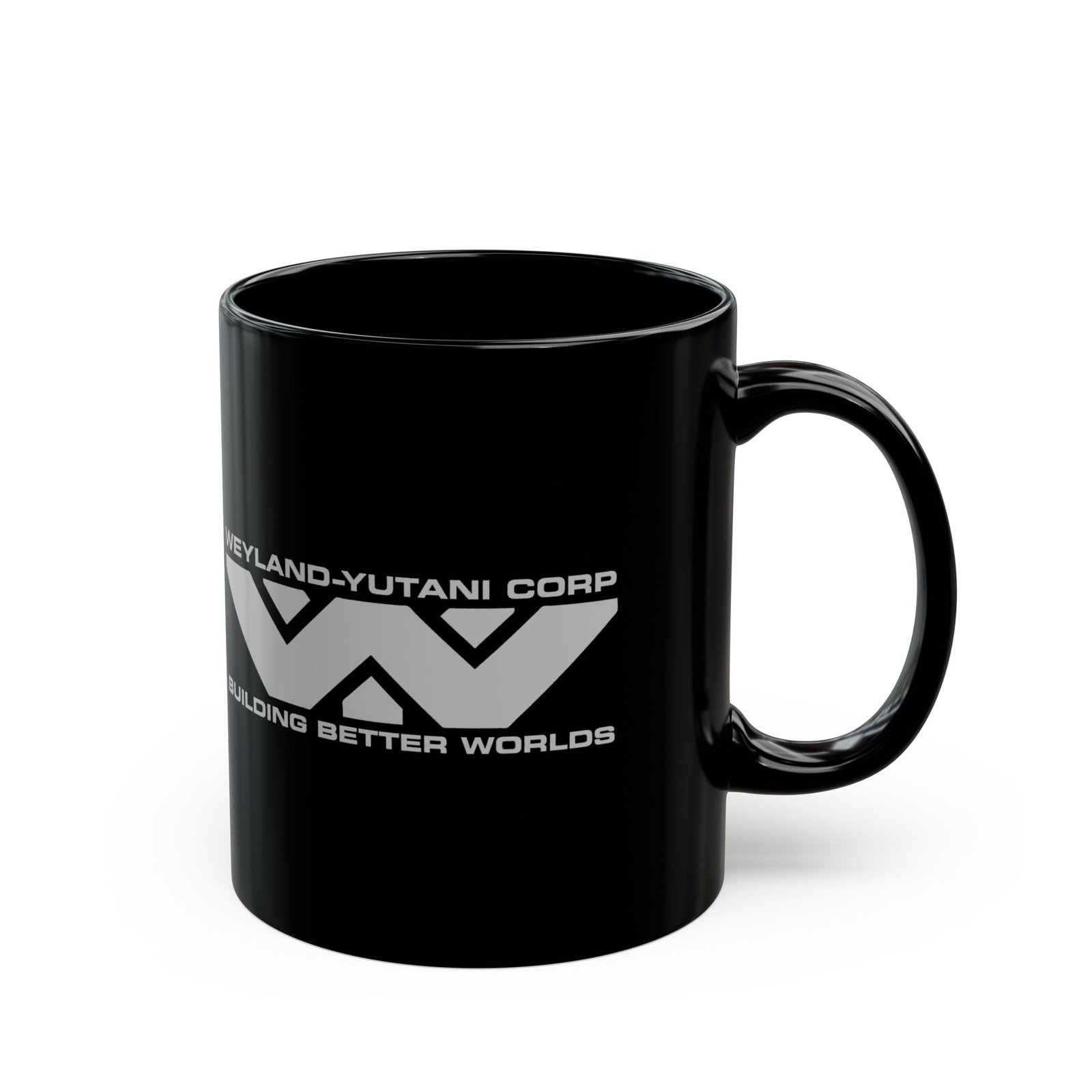 👽☕ Weyland-Yutani Corp Black Mug – Building Better Worlds, One Sip at a Time - Image 3