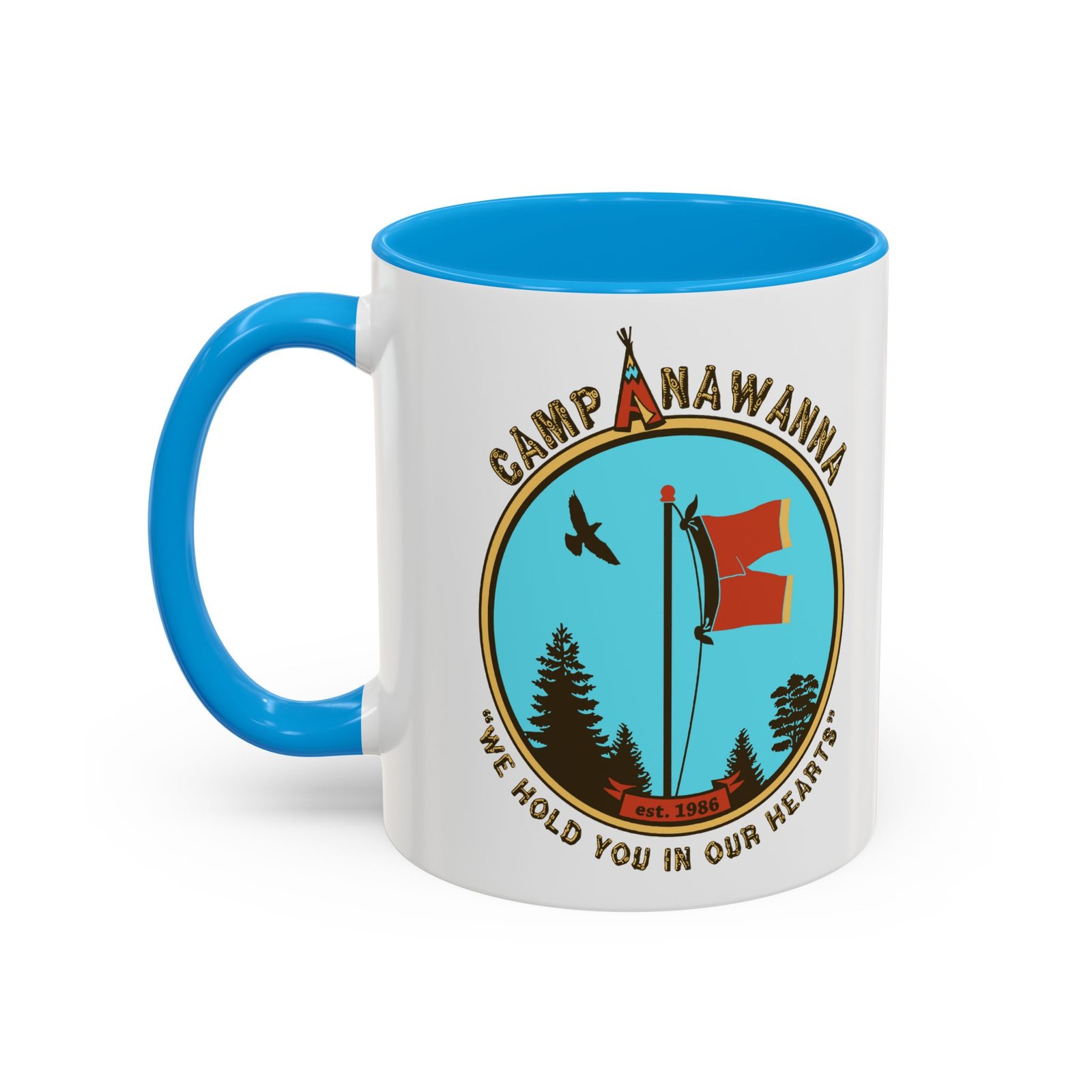 ☕🏕️🩲 Camp Anawanna Color Accent Mug – We Hold You in Our Hearts (and Hands) - Image 12