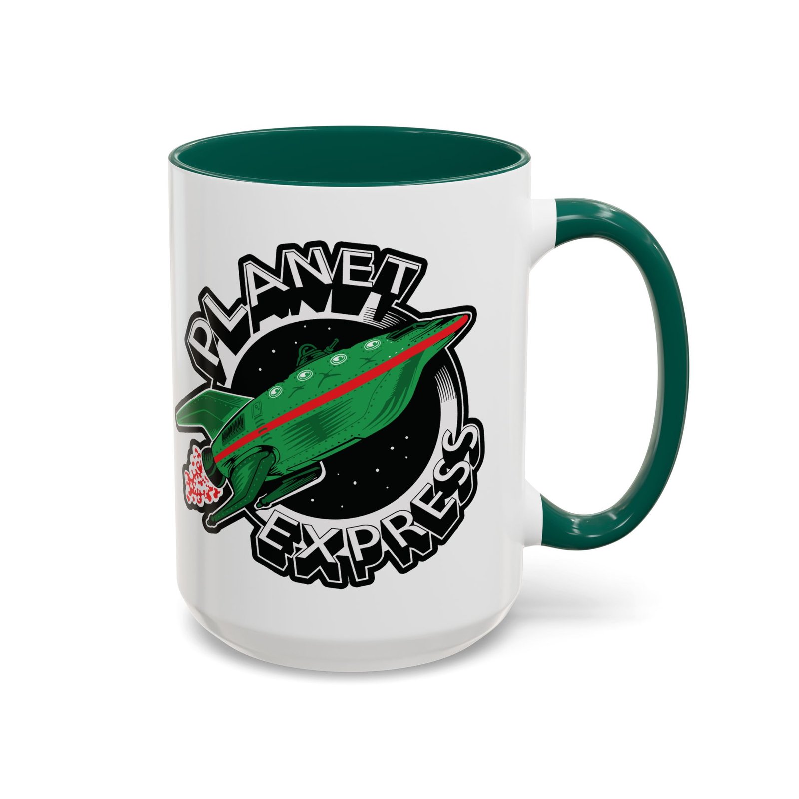 ☕ Planet Express Color Accent Mug – Fuel Your Day, 31st Century Style - Image 13