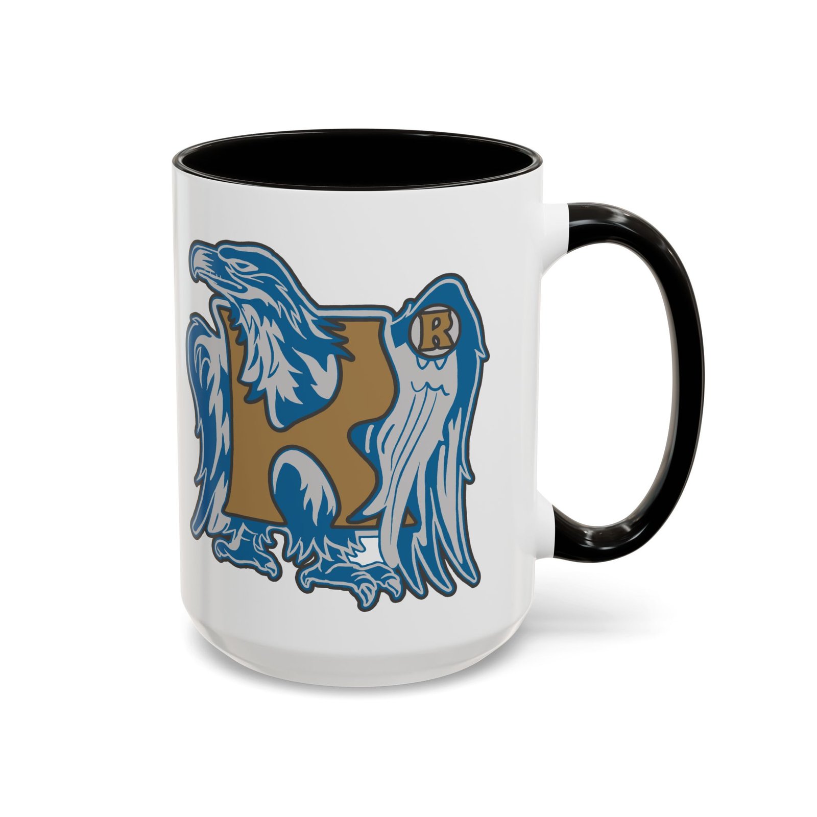 🦅 House of Eagle Accent Color Mug – Sip with Wisdom - Image 3