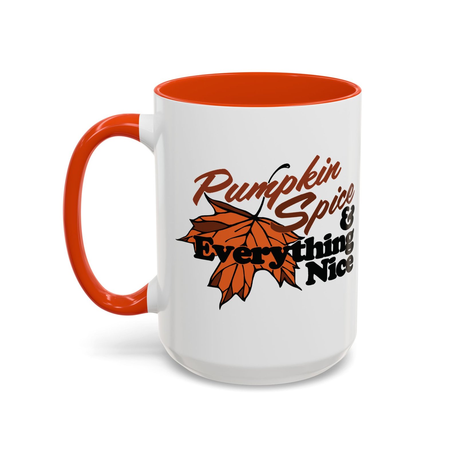 🎃☕ Pumpkin Spice & Everything Nice Accent Mug – Sip into Autumn - Image 18