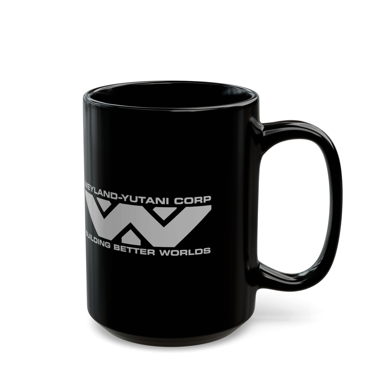👽☕ Weyland-Yutani Corp Black Mug – Building Better Worlds, One Sip at a Time - Image 6