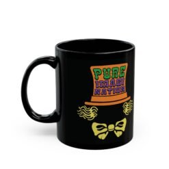 Alternative view of 🎩☕ Pure Imagination Black Mug – Sip Into a World of Wonder