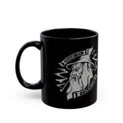 🧙♂️ Keep On Tolkien Black Mug – Wizard Wisdom in Every Sip
