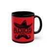 🌵 Adiós, Bitchachos Black Mug – Bold Brews & Even Bolder Goodbyes