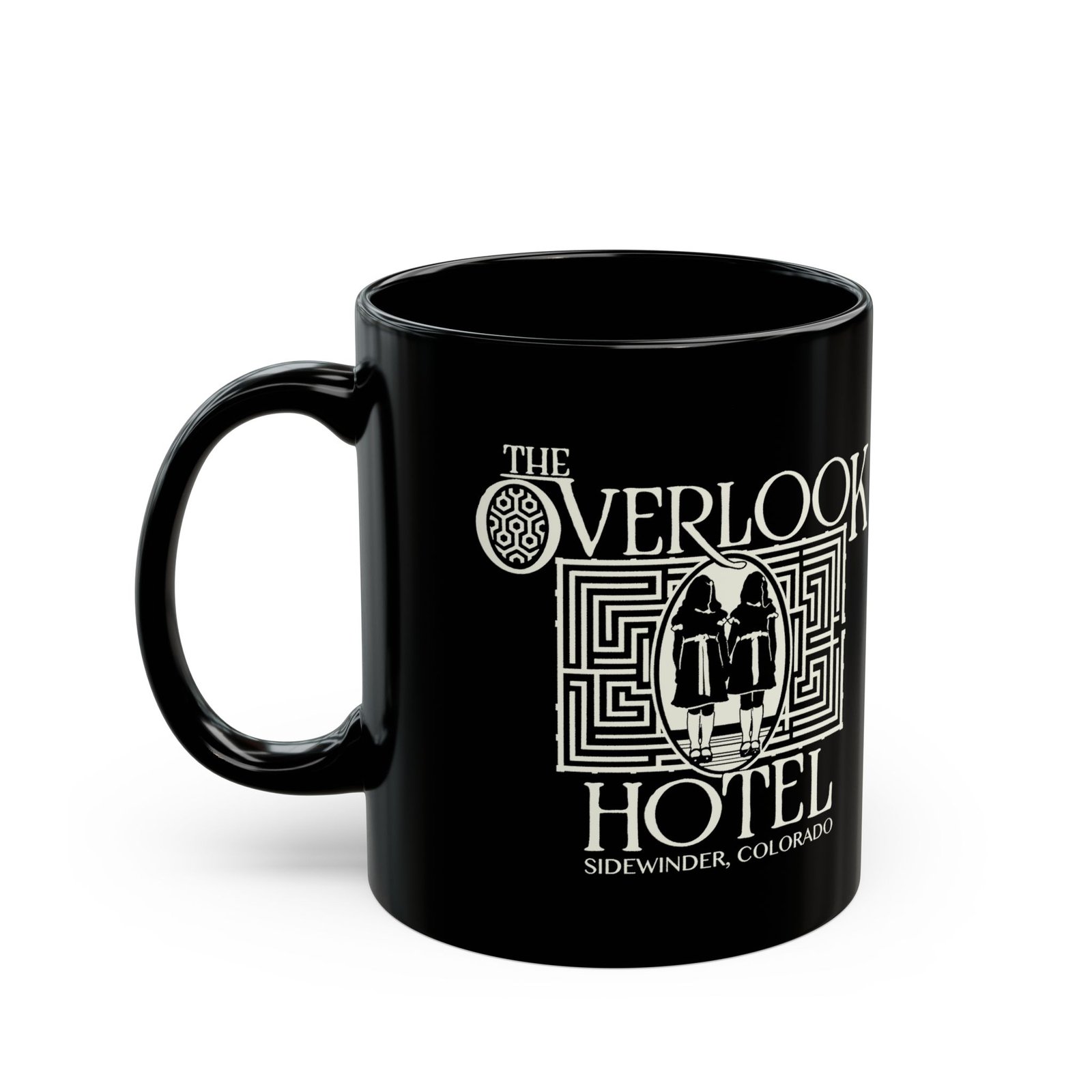 ☕ Overlook Hotel Black Mug – A Twisted Tribute to a Chilling Classic - Image 2