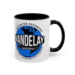 Alternative view of 🏢 Vandelay Industries Mug – Importing, Exporting, and Coffee