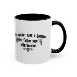 Alternative view of 😂 Your Mother Was a Hamster Accent Mug – Sip with a Side of Insult