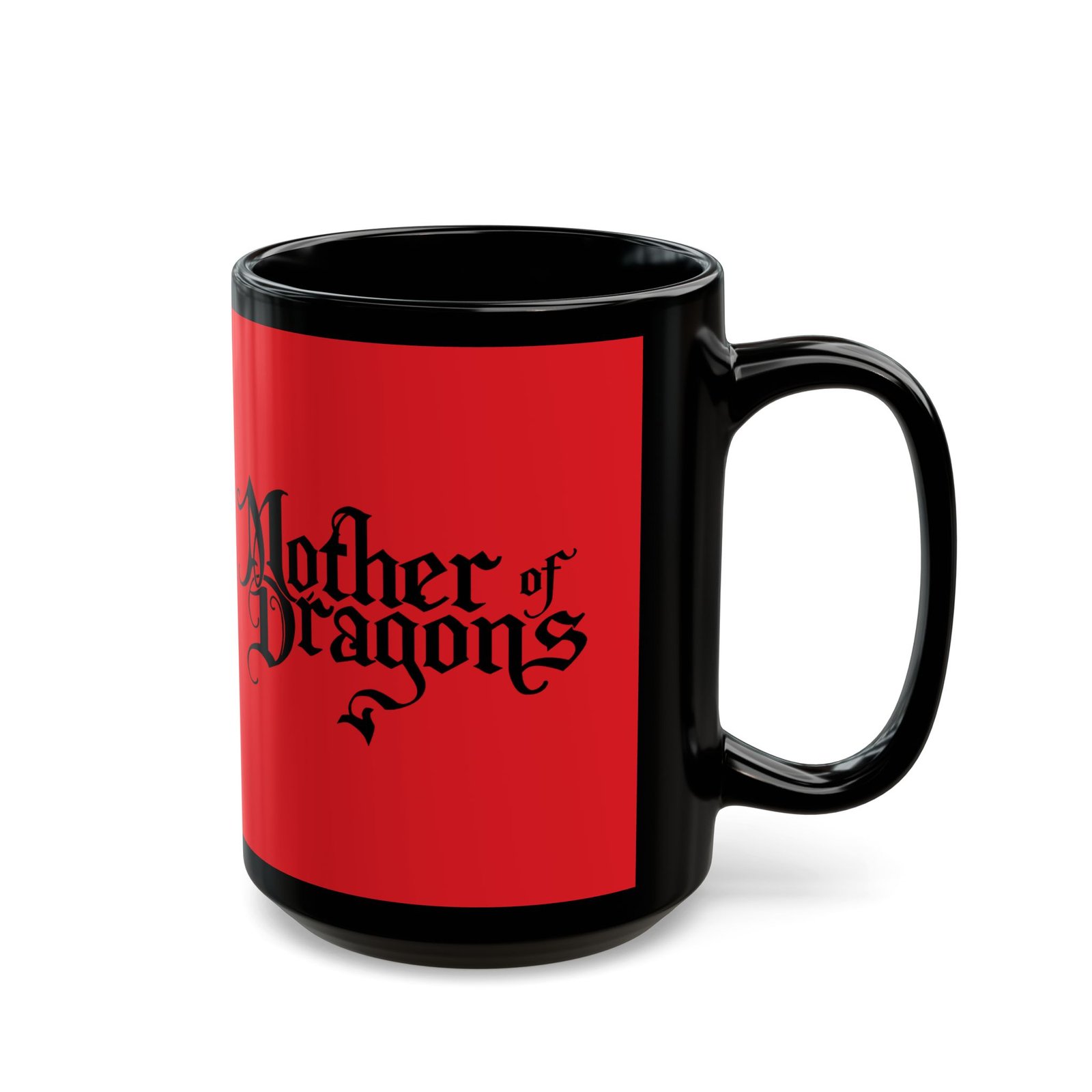 🔥 Mother of Dragons Black Mug – Sip Like a Queen of Fire - Image 5