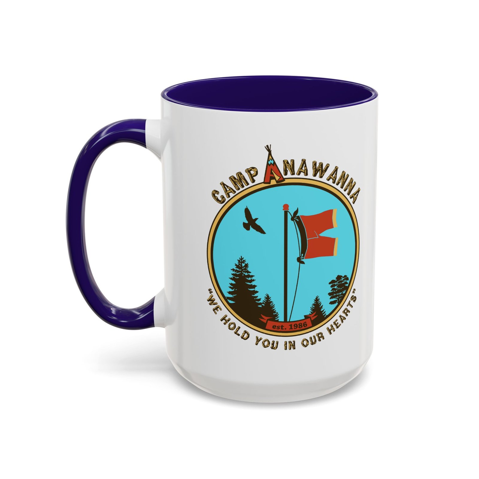 ☕🏕️🩲 Camp Anawanna Color Accent Mug – We Hold You in Our Hearts (and Hands) - Image 28