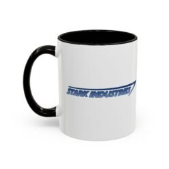 🛠️☕ Stark Industries Accent Color Mug – Fuel Like a Genius