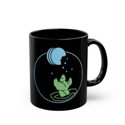 ☕🍪🌌 Reach for the Cookie Black Mug – Fuel Your Force with Every Sip