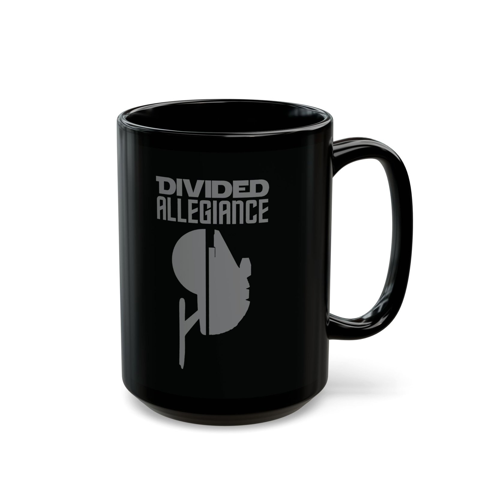 🚀🛸 Divided Allegiance Black Mug – One Mug, Two Galaxies - Image 8