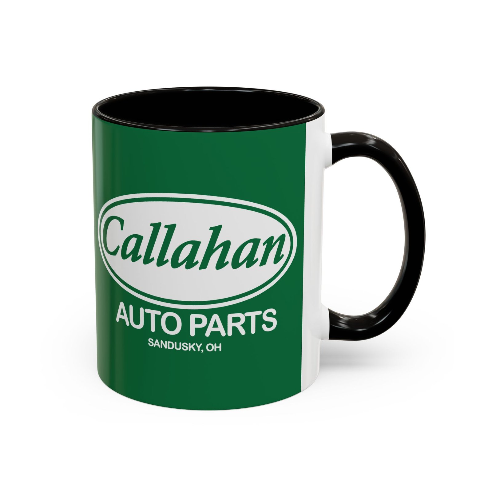 ๐งโ Callahan Auto Parts Color Accent Mug โ Sandusky Strong, One Sip at a Time - Image 4