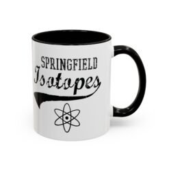 Alternative view of ⚾ Springfield Isotopes Accent Mug – Power Up Your Morning, Homer-Style