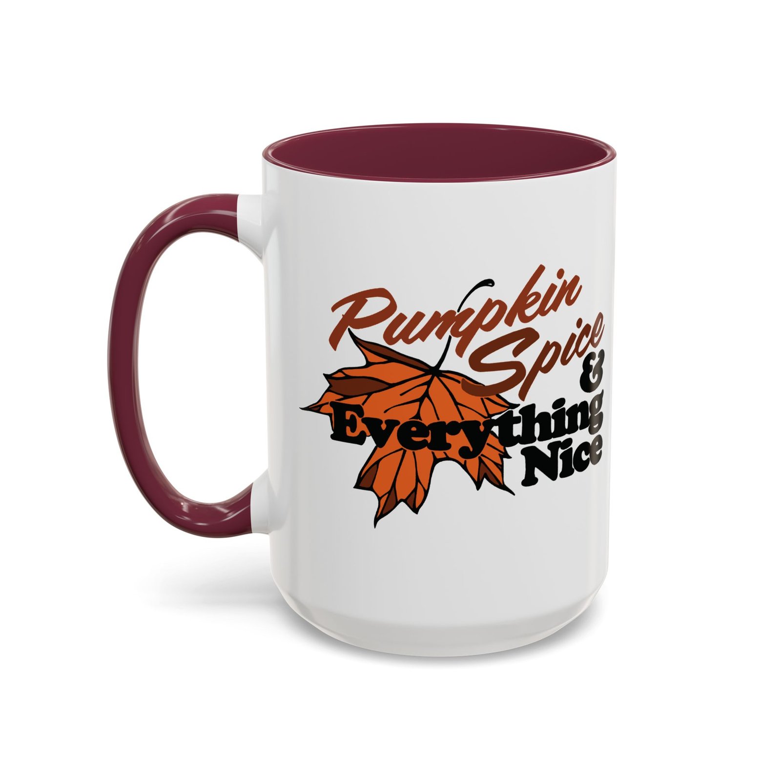 🎃☕ Pumpkin Spice & Everything Nice Accent Mug – Sip into Autumn - Image 16