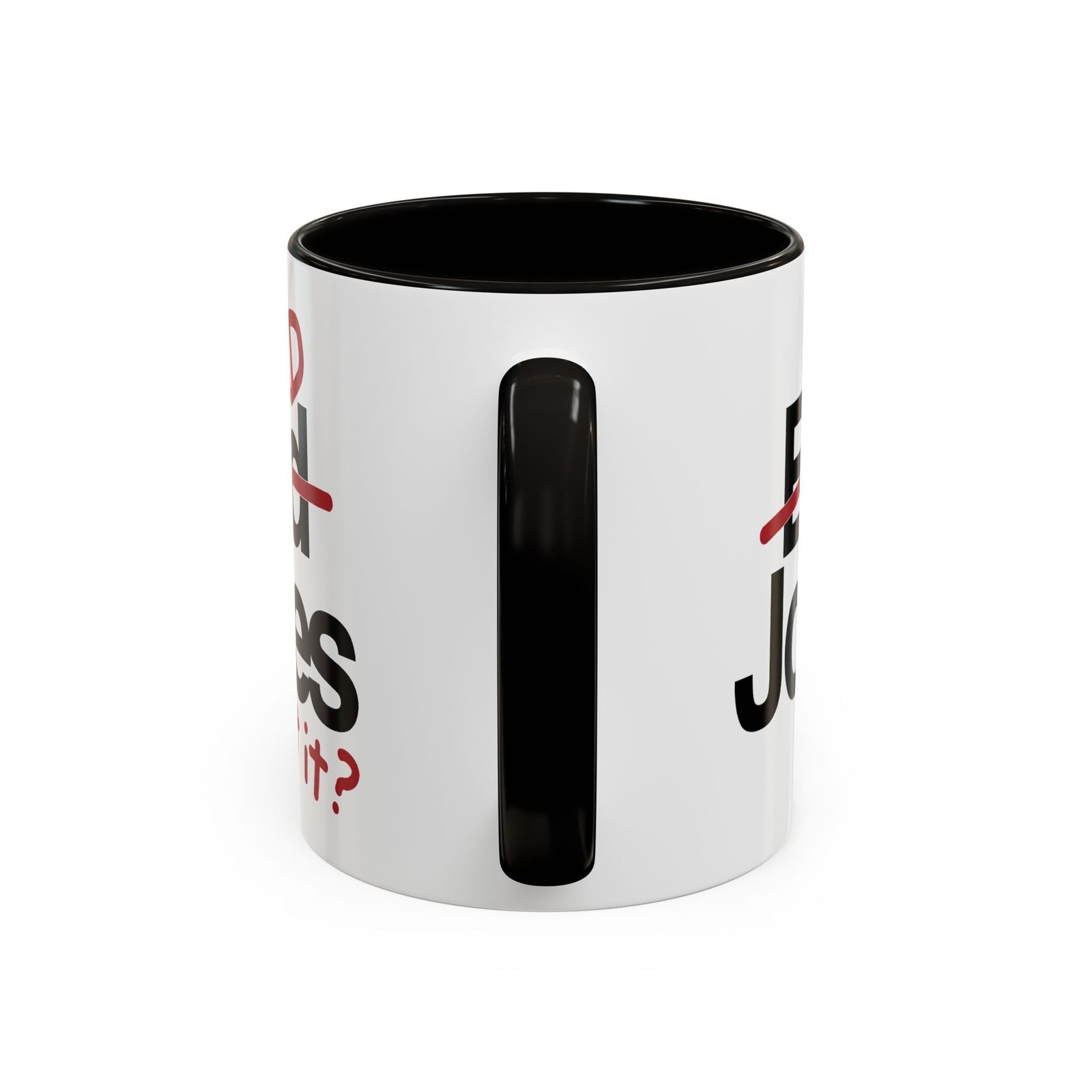 ☕ Dad Jokes Color Accent Mug – Get It? You Will. - Image 3