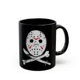Camp Slasher - Black Mug – Brew with a Side of Terror