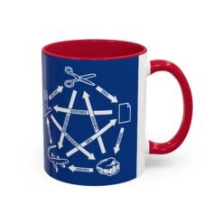 Alternative view of ☕🖖🪨📄✂️🦎 Rock Paper Scissors Lizard LLAP Color Accent Mug – Sip Long and Prosper
