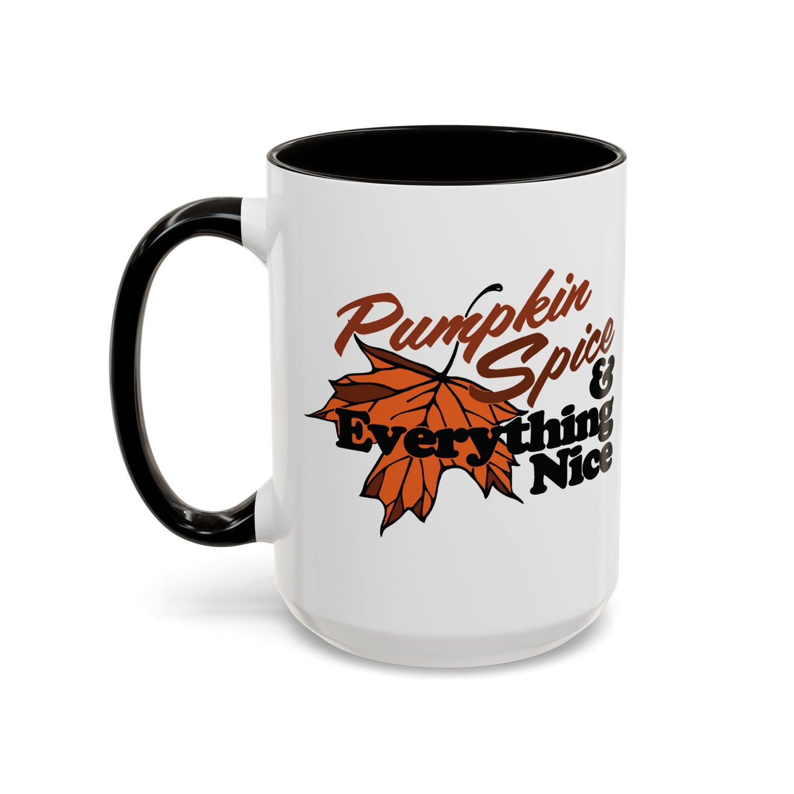 🎃☕ Pumpkin Spice & Everything Nice Accent Mug – Sip into Autumn - Image 14