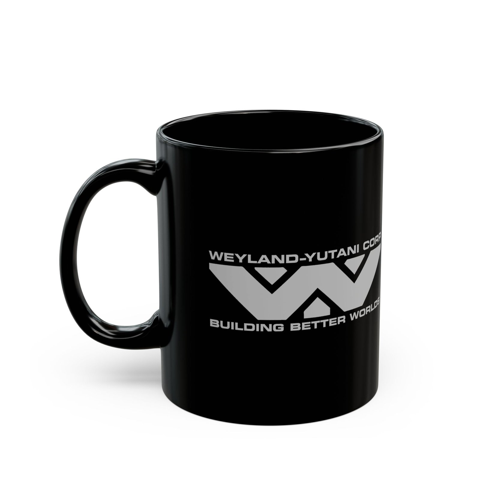 👽☕ Weyland-Yutani Corp Black Mug – Building Better Worlds, One Sip at a Time - Image 2