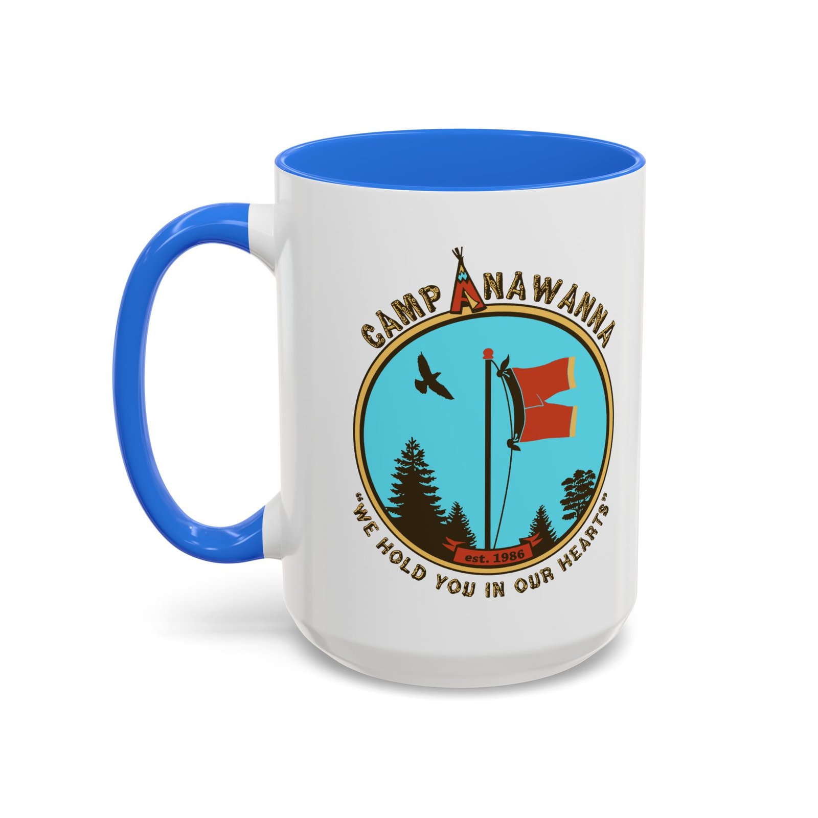 ☕🏕️🩲 Camp Anawanna Color Accent Mug – We Hold You in Our Hearts (and Hands) - Image 30