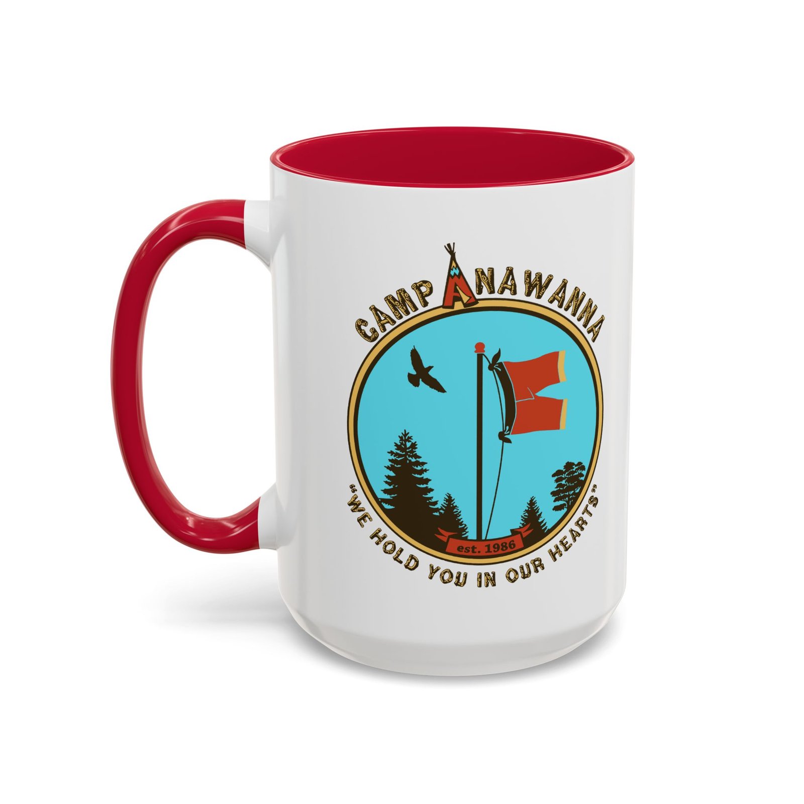 ☕🏕️🩲 Camp Anawanna Color Accent Mug – We Hold You in Our Hearts (and Hands) - Image 44