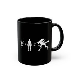 👽 Alien Equation Black Mug – Fuel Up with Xenomorph Logic