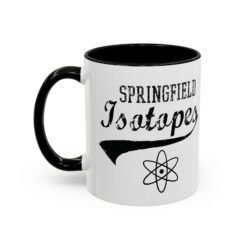 ⚾ Springfield Isotopes Accent Mug – Power Up Your Morning, Homer-Style