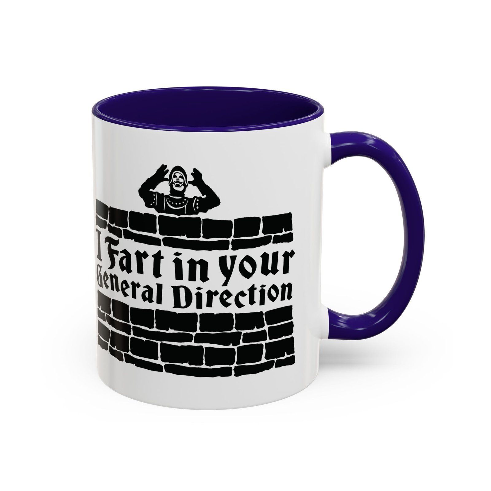 💨 I Fart in Your General Direction Accent Mug – Sip with a Side of Sarcasm - Image 5