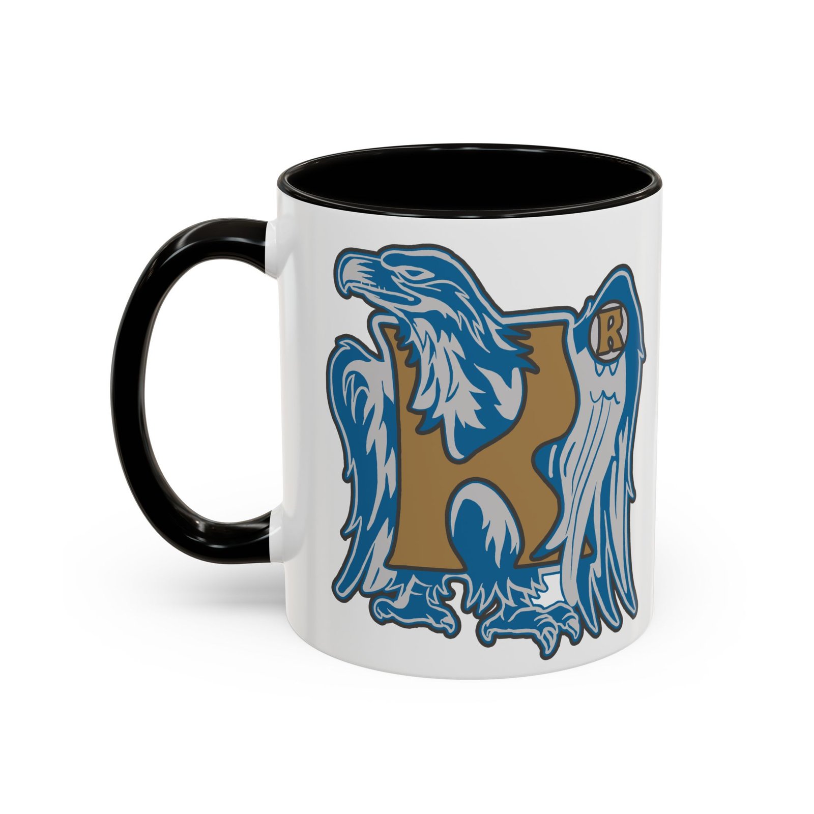 🦅 House of Eagle Accent Color Mug – Sip with Wisdom