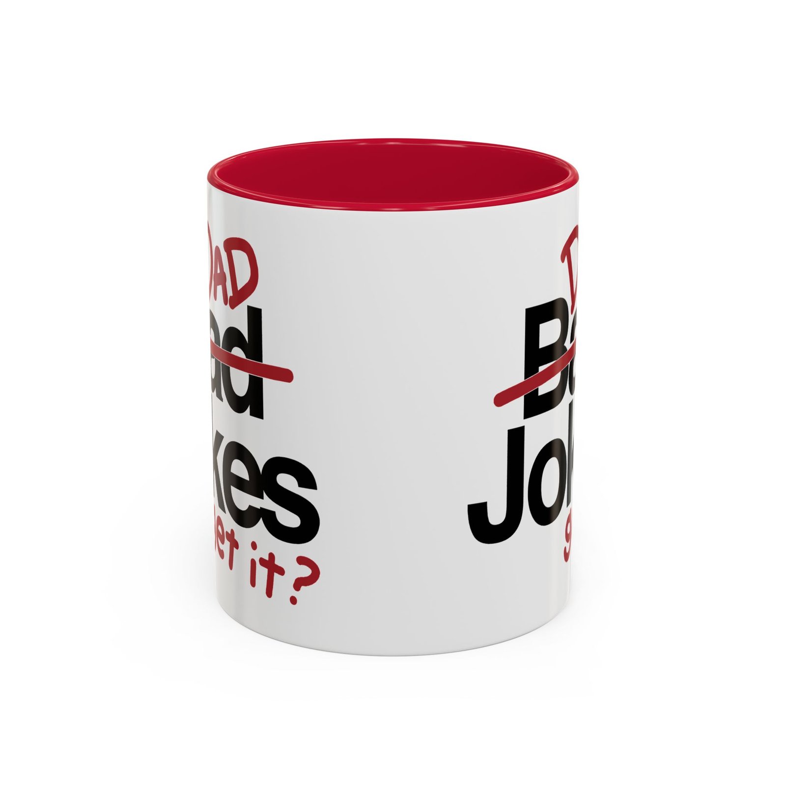 ☕ Dad Jokes Color Accent Mug – Get It? You Will. - Image 8